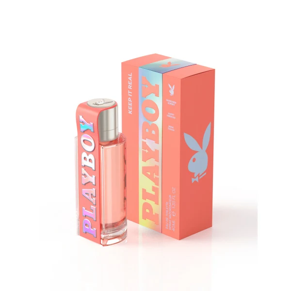 Playboy Keep It Real Eau de Toilette 40 ml Uomo — Eau de Toilette