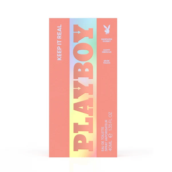 Playboy Keep It Real Eau de Toilette 40 ml Uomo — Eau de Toilette