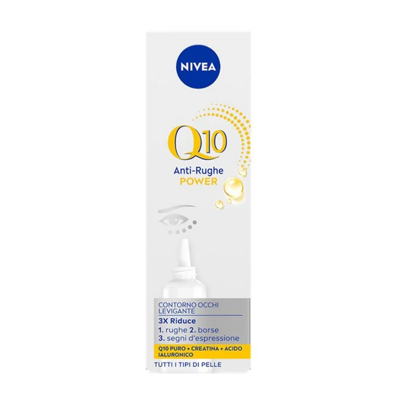 Nivea Viso Q10 Anti-Rughe Power Contorno Occhi Levigante 15 ml — Contorno occhi