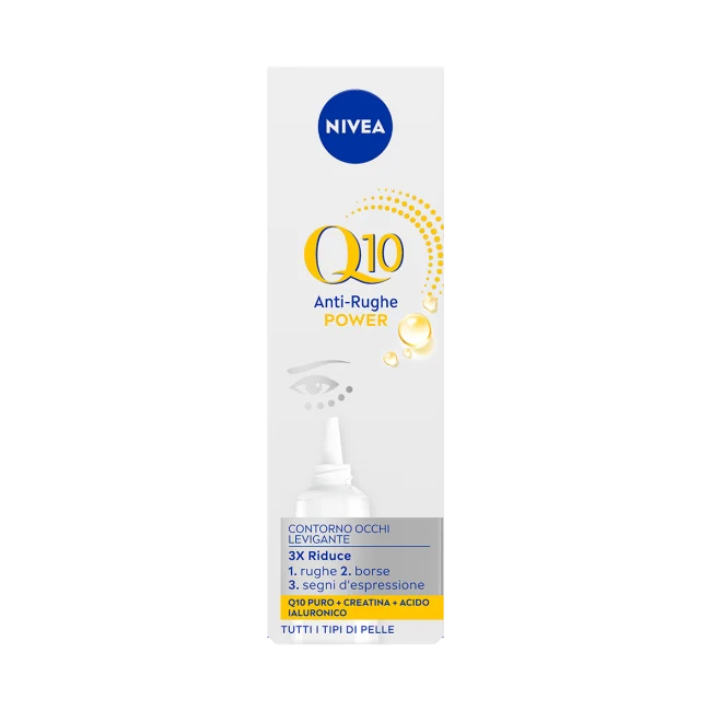 Nivea Viso Q10 Anti-Rughe Power Contorno Occhi Levigante 15 ml — Contorno occhi