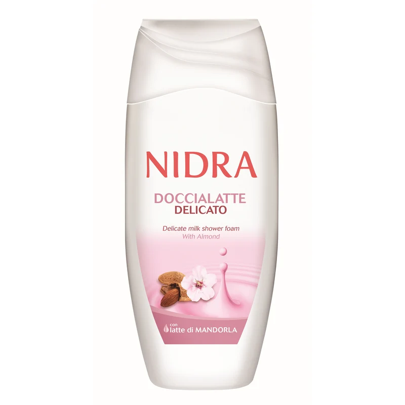 Nidra Doccialatte Delicato Mandorle 250 ml — Bagno doccia