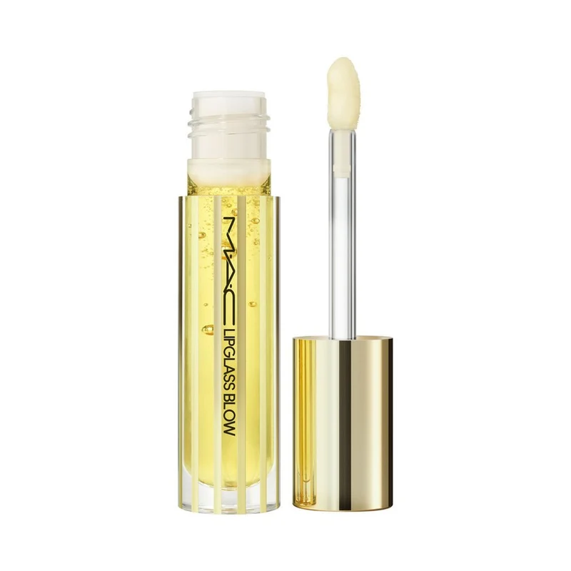 Mac Cosmetics Lipglass Blow Plumping Oil Ginger Zinger — Gloss labbra