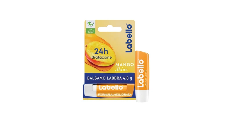 Labello Mango Shine 24H — Balsamo labbra