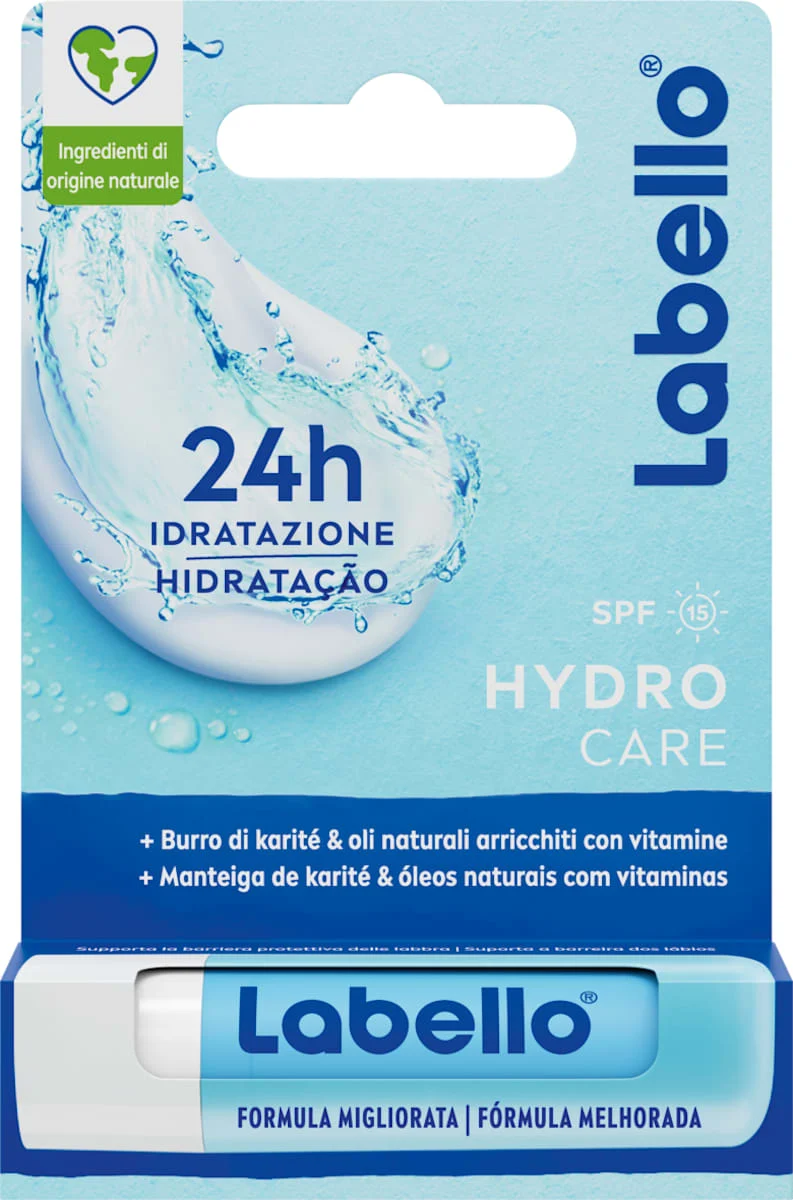Labello Hydro Care 24H Idratazione Spf15 5.5 ml — Balsamo labbra protettivo