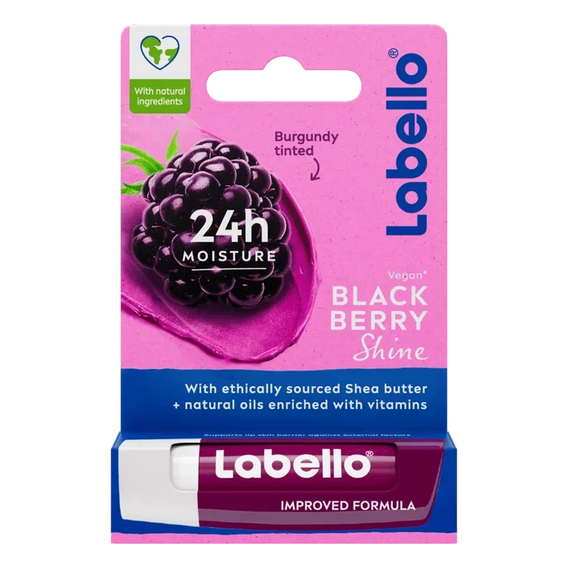 Labello Blackberry Shine 24H Idratazione 5.5 ml — Balsamo labbra