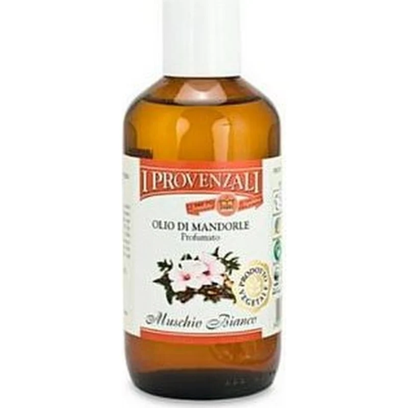 I Provenzali Olio Di Mandorle Profumato Muschio Bianco 200 ml — Olio corpo