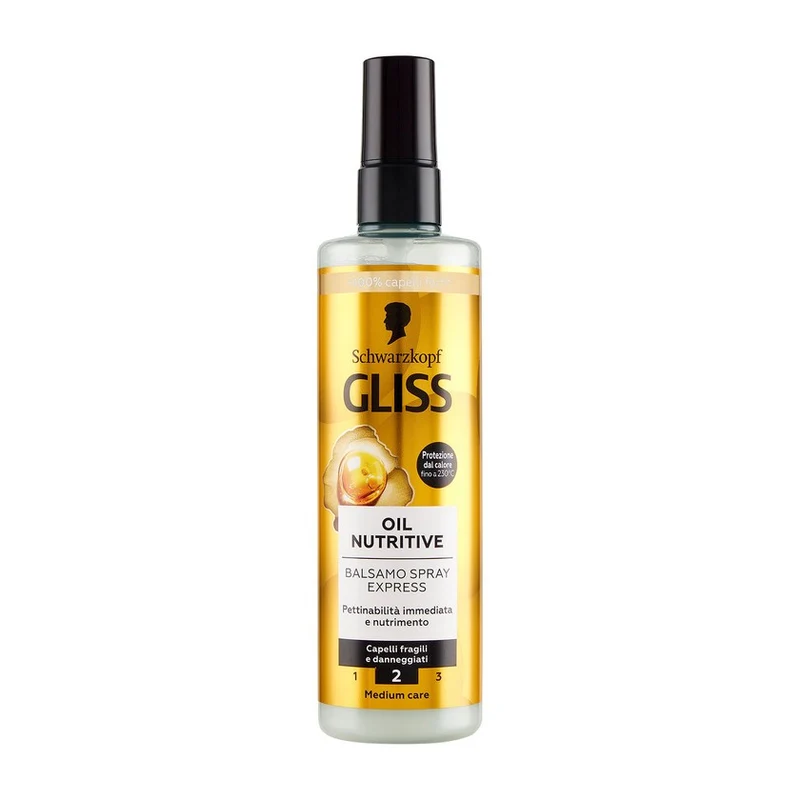 Gliss Oil Nutritive Balsamo Attivatore Cute 200 ml — Balsamo spray