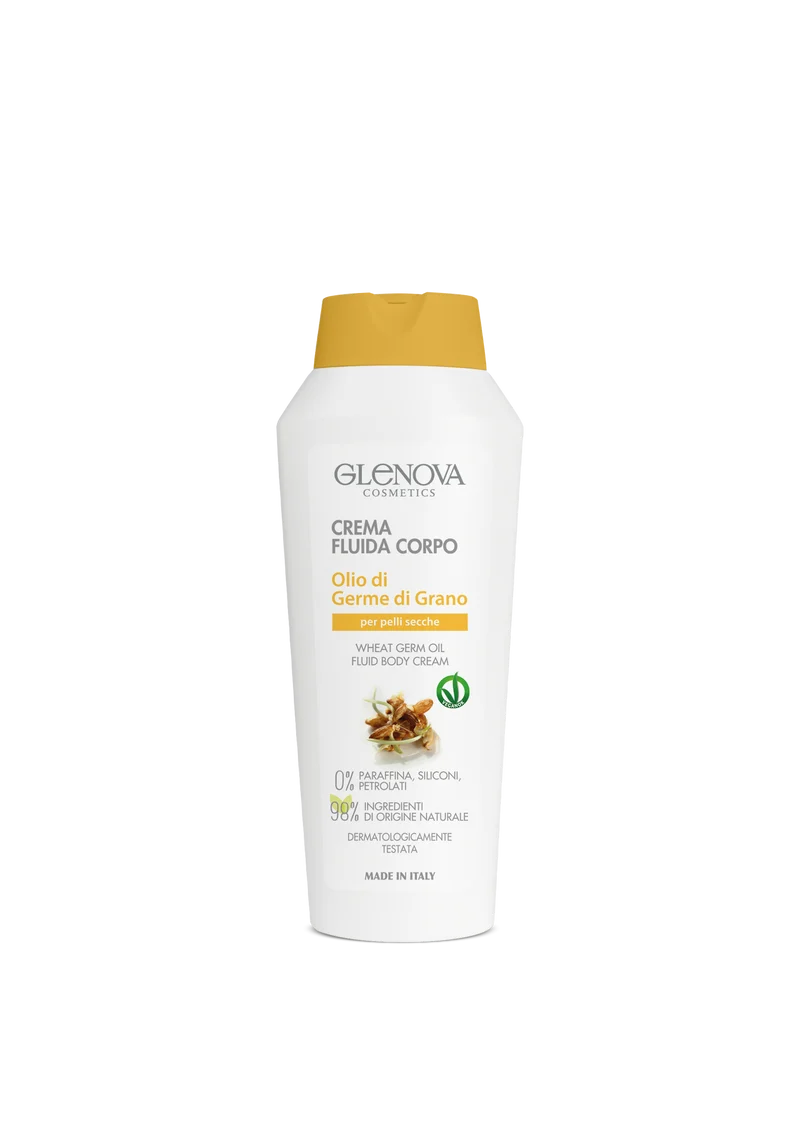 Glenova Crema Fluida Corpo Olio Di Germe Di Grano 300 ml — Crema corpo