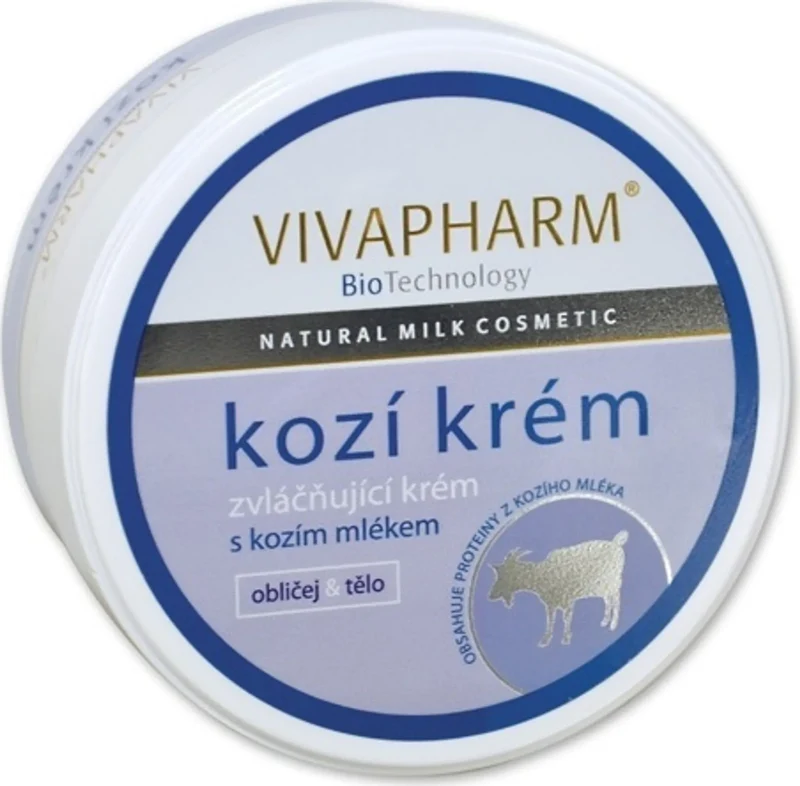 Vivapharm Crema Emolliente Viso e Corpo Latte di Capra 250ml — Crema corpo