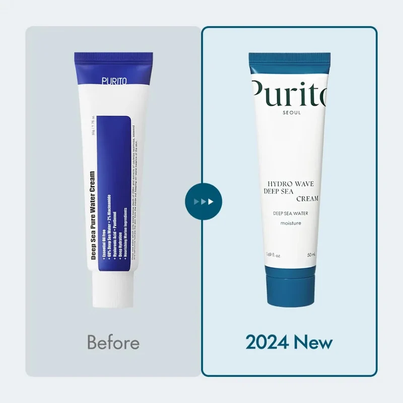 Purito Crema Acqua Pura Mare Profondo 50g — Crema viso