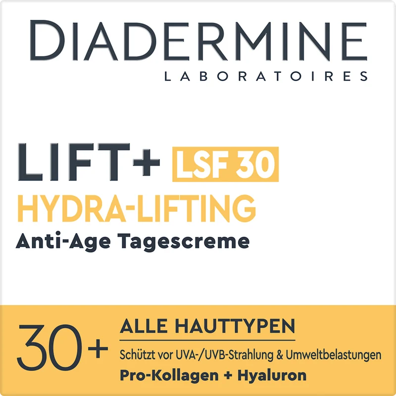 Diadermine Lift+ Hydra-Lifting Anti-Age SPF30 50 ml — Crema viso giorno solare