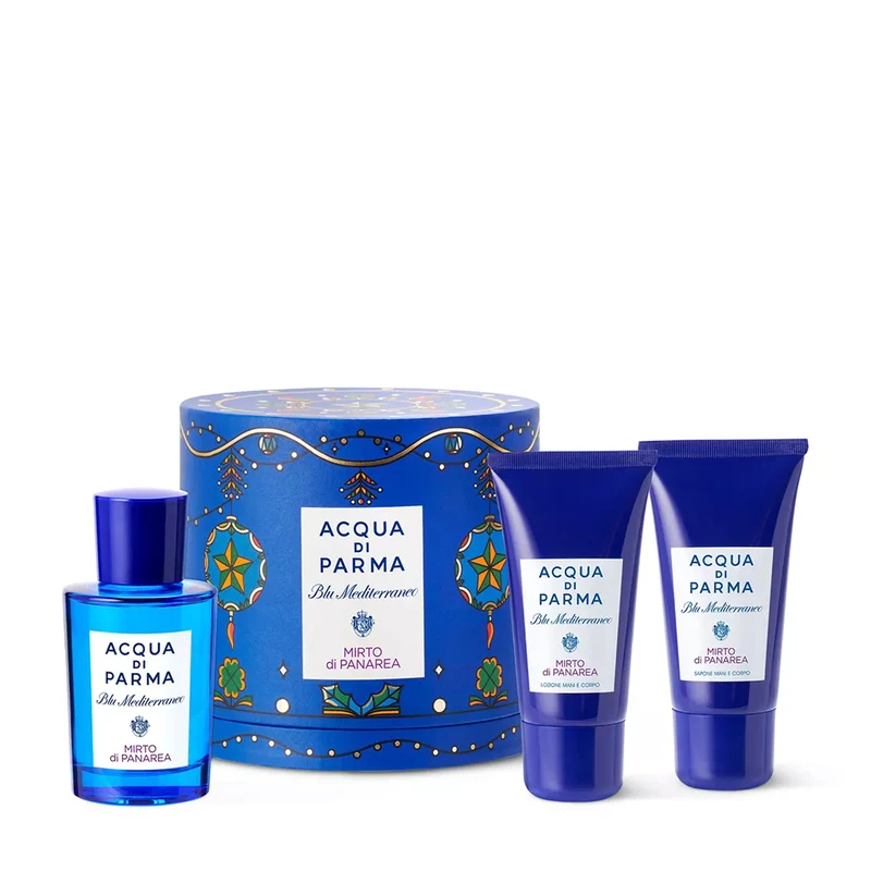 Acqua di parma Blu Mediterraneo Mirto di Panarea 75 ml + 40 ml + 40 ml — Set Profumi