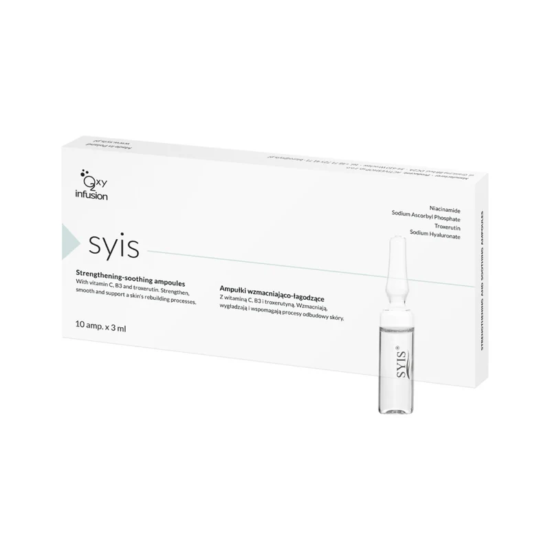 Syis Fiale Rinforzanti E Lenitive Per Vasi Sanguigni 10X3 Ml — Fiale capelli
