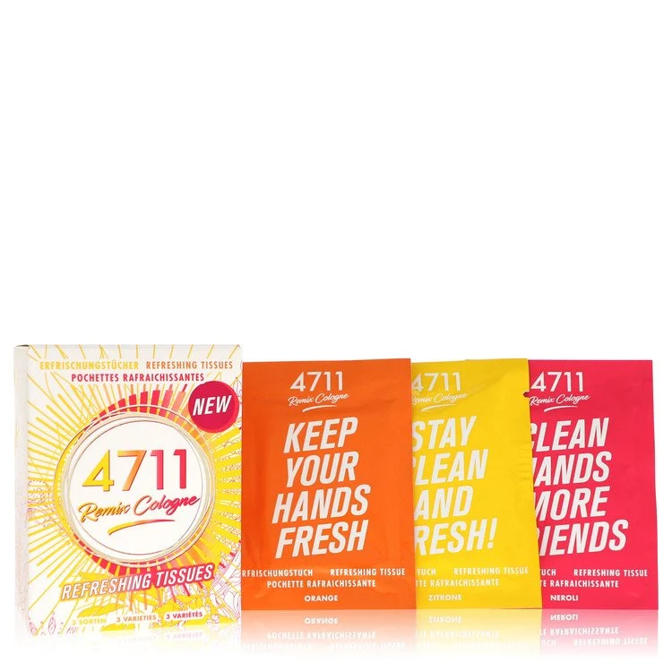 4711 Remix Neroli Refreshing Tissue (Orange, Lemon+Neroli) by 4711