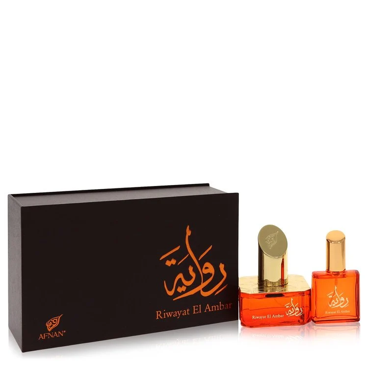 Riwayat El Ambar Eau de Parfum + Free .67 oz Travel EDP Spray by Afnan