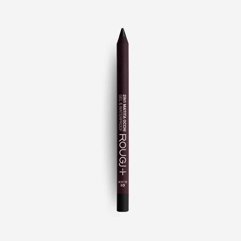 2in1 Matita Occhi - 01 Black