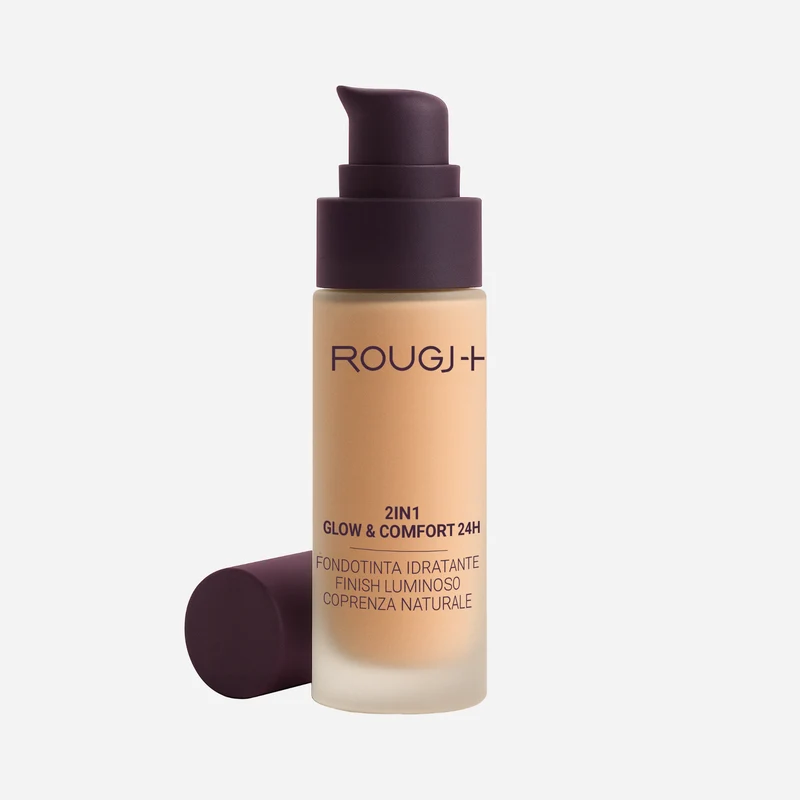 Fondotinta 2IN1 Comfort&Glow 24H N.04 AMBER