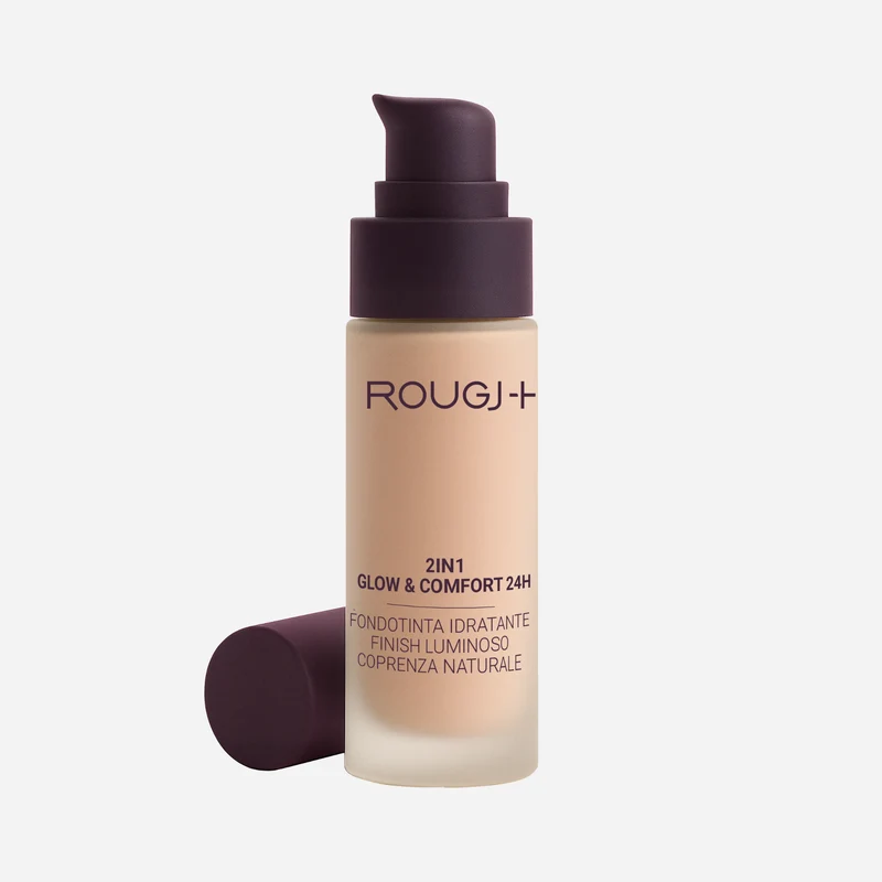 Fondotinta 2IN1 Comfort&Glow 24H N.01 LIGHT ROSE
