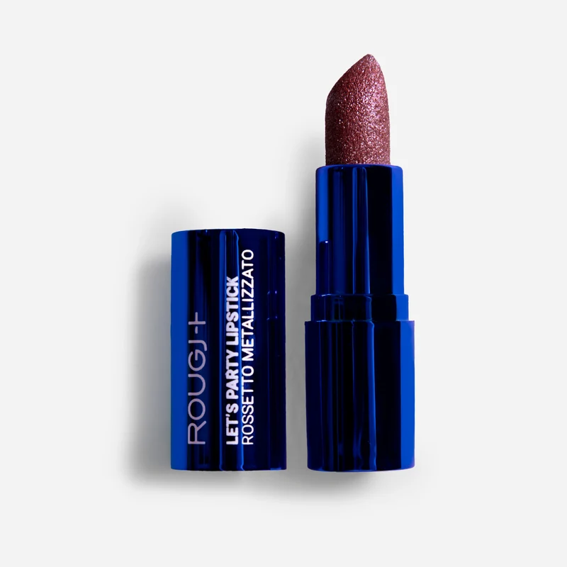 Let's Party Lipstick Red Silver