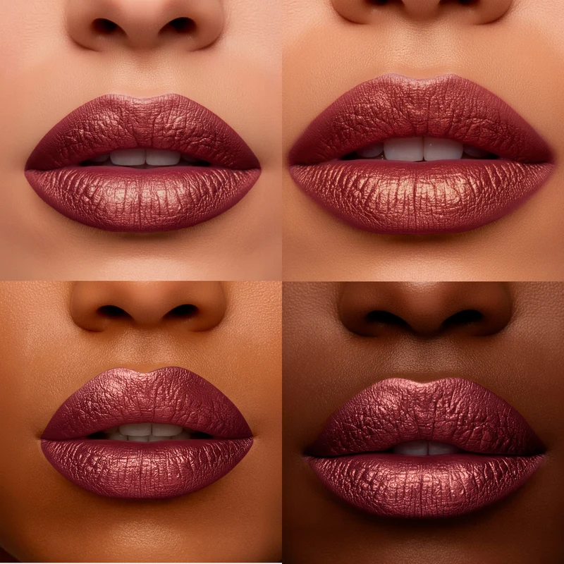 Let's Party Lipstick Red Silver