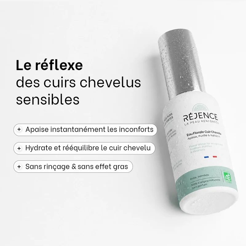 Routine cuir chevelu sensible