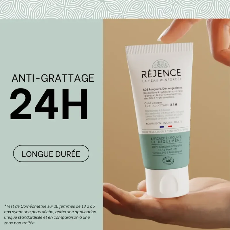 Cold cream SOS rougeurs, démangeaisons 150mL - Cuir chevelu