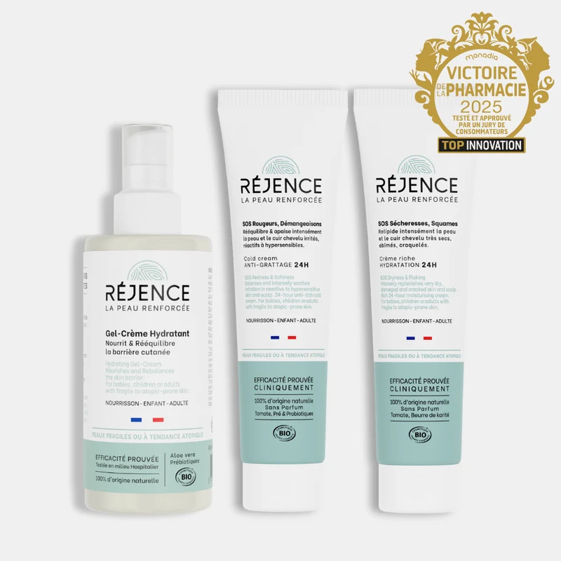 Trio crèmes eczéma