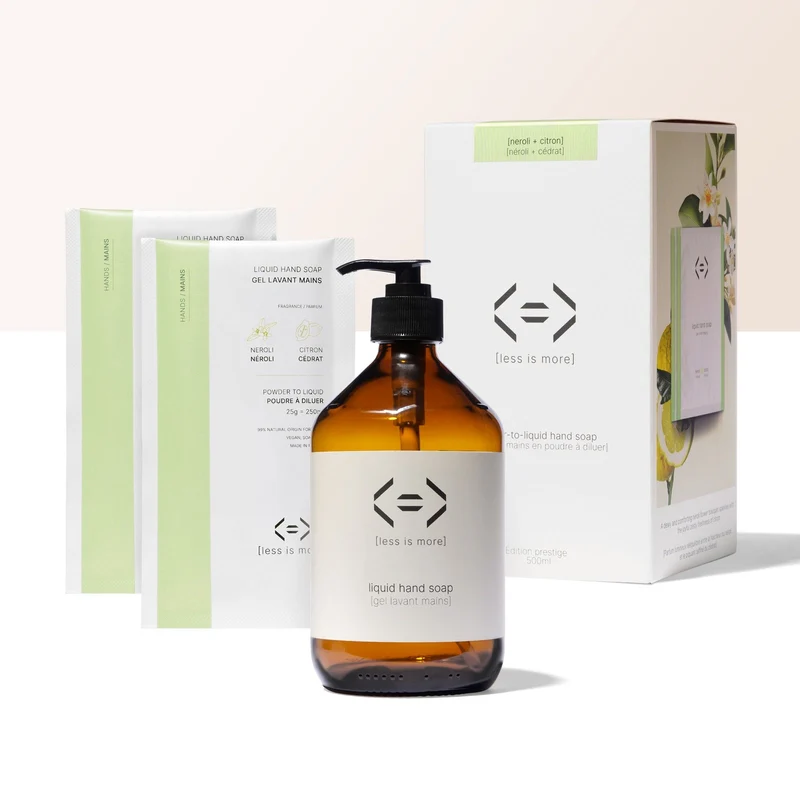 coffret prestige - gel lavant mains 500 ml [néroli + cédrat]