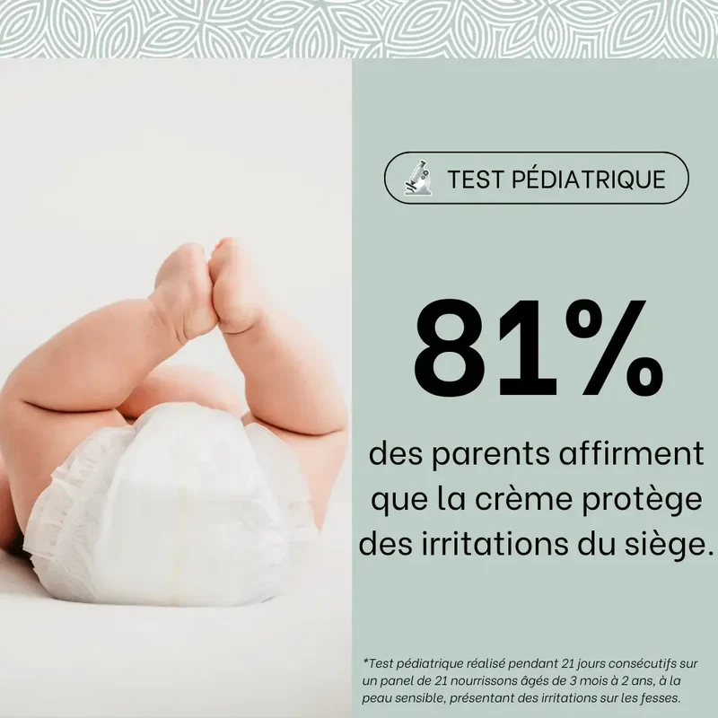 Les soins érythème du siège
