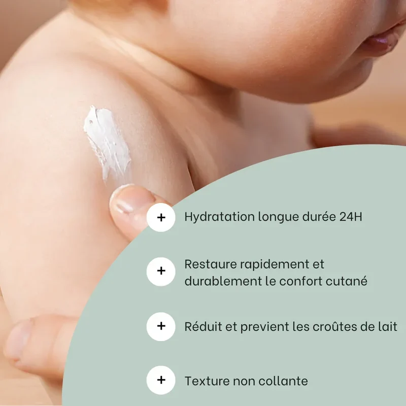 Crème riche SOS sécheresses, squames - 150mL - Bébé