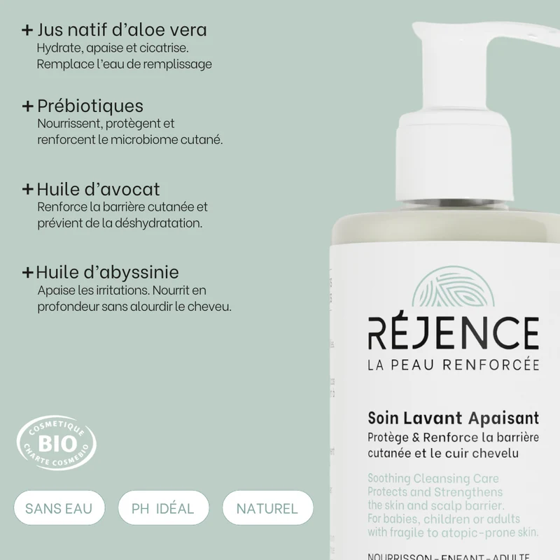 Shampoing soin apaisant - 400mL