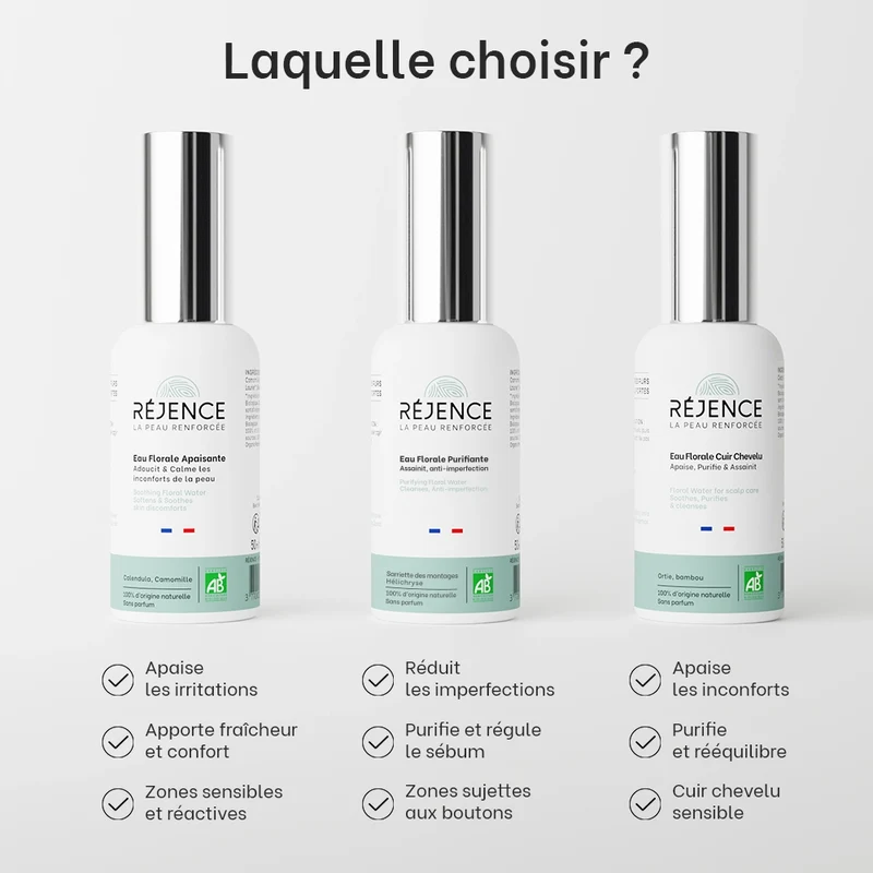 Eau florale purifiante