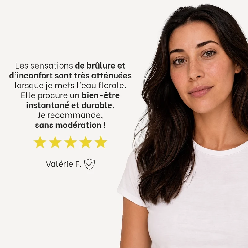 Eau florale cuir chevelu