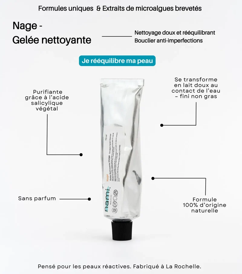 Nage – Gelée nettoyante rééquilibrante
