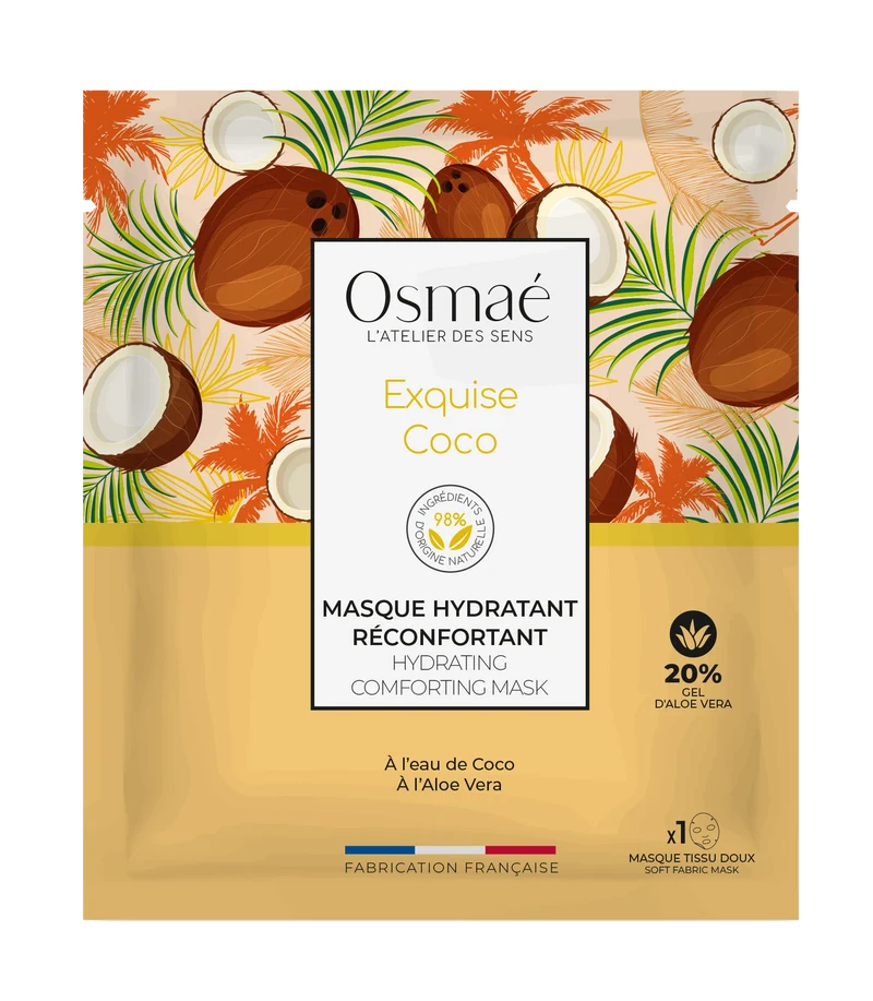 Masque hydratant réconfortant Exquise Coco