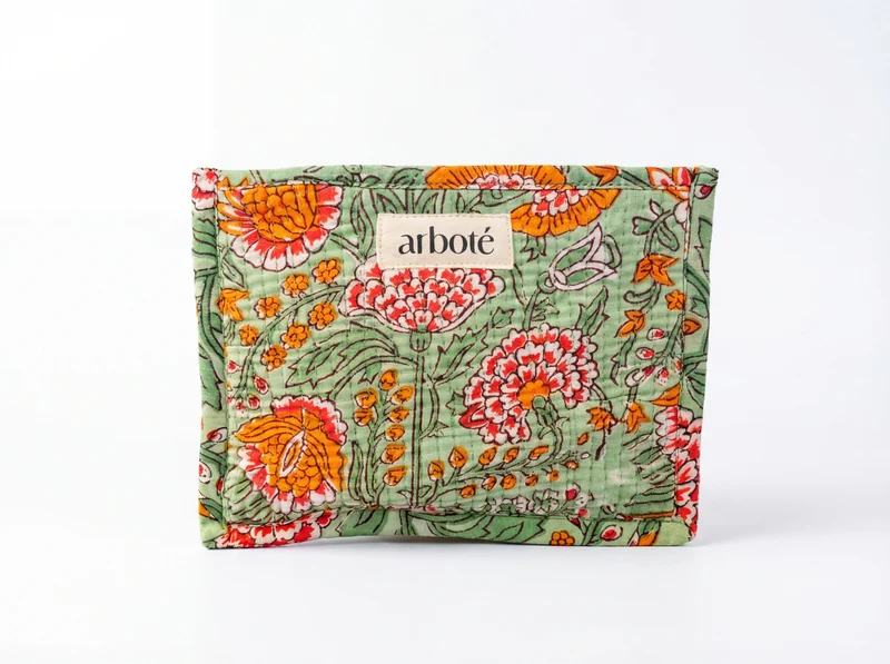 Trousse de beauté en coton