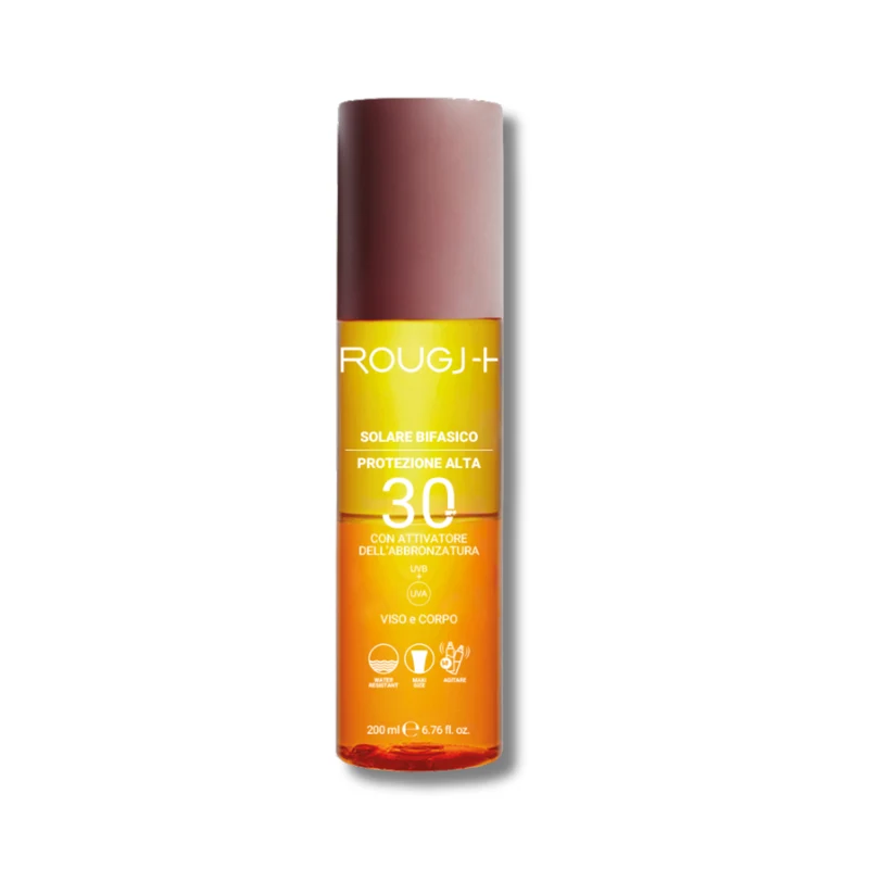 Solare Bifasico SPF15 con attivatore di melanina 200ml