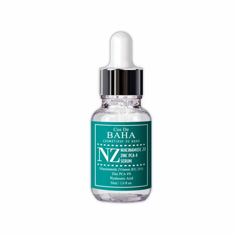 Cos de Baha NZ Siero Niacinamide 20% Zinco PCA 4% 30 ml — Siero viso