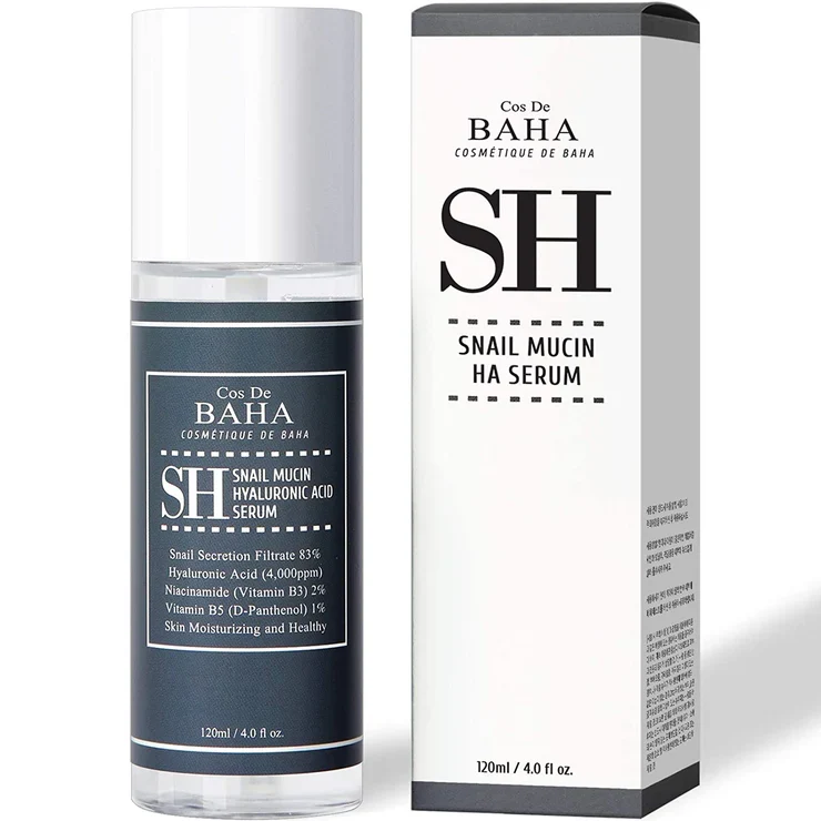 Cos de Baha SH Siero Bava di Lumaca Acido Ialuronico 120 ml — Siero viso