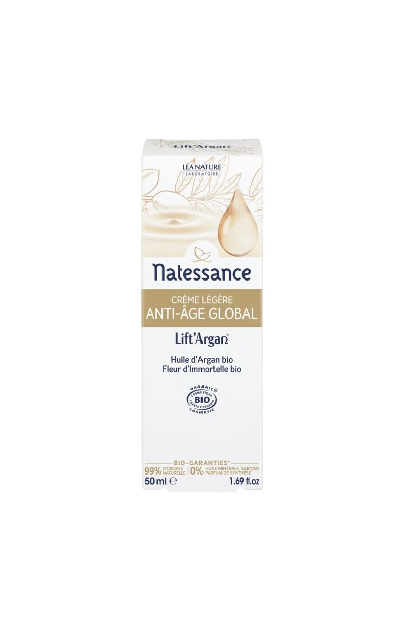 Crème légère anti-âge bio - Lift'Argan