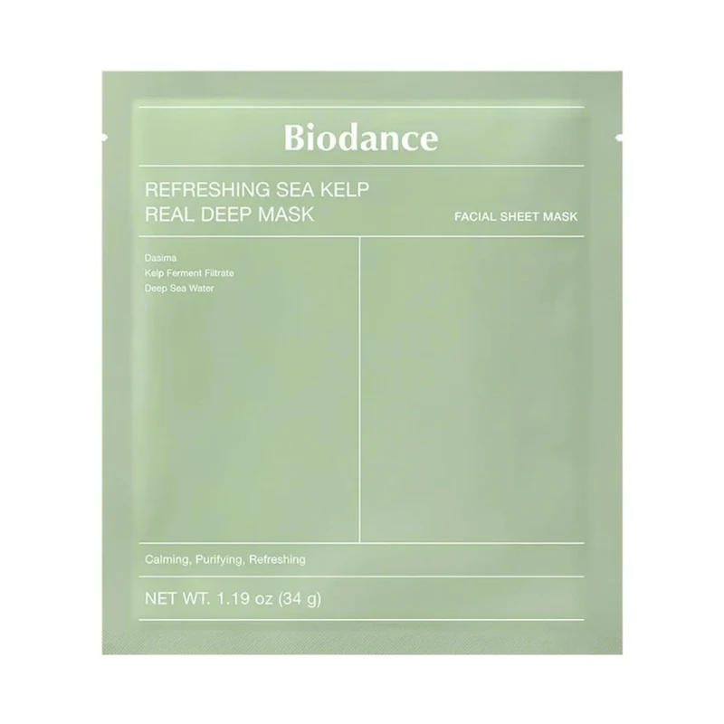 Biodance Sea Kelp Real Deep Maschera Viso Lenitiva Idratante 34g — Maschera viso