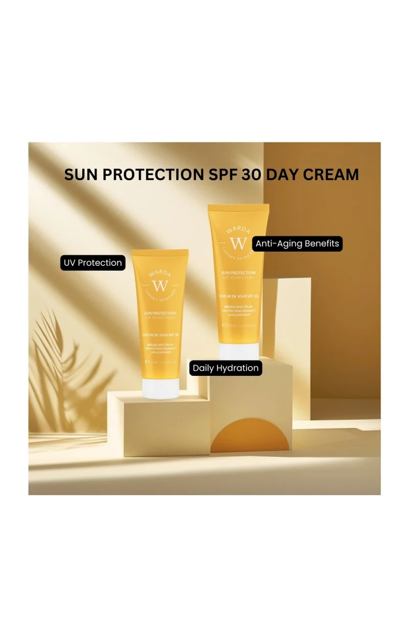 Crème de jour hydratante SPF30 - Acide hyaluronique & panthénol - 50 ml