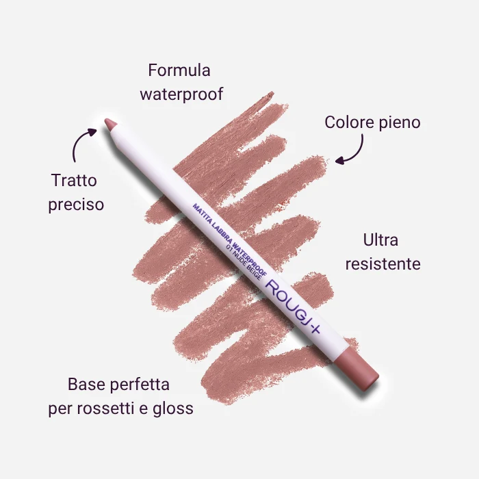 Matita Labbra Waterproof 01 - Nude Beige