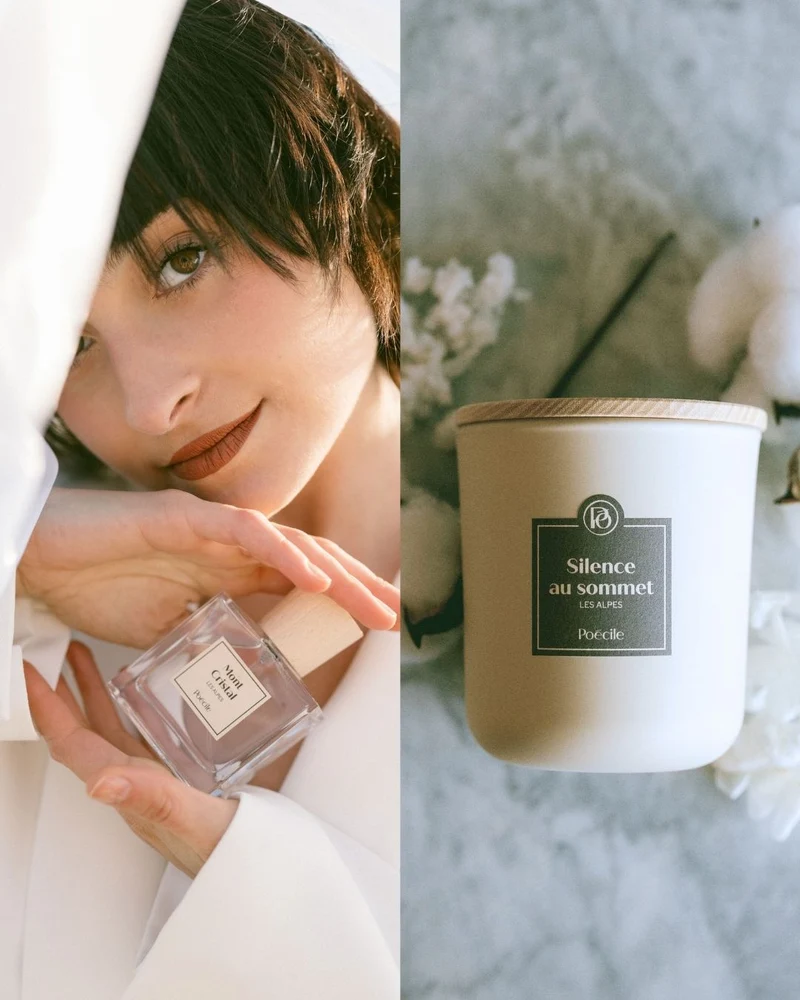 Duo Les Alpes - Bougie & Parfum