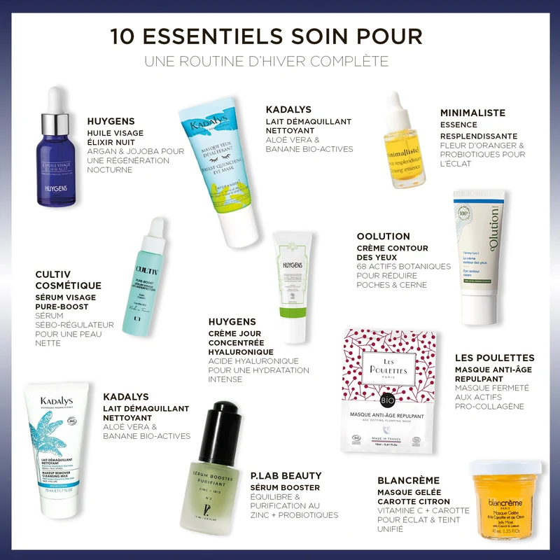 Calendrier de l'Avent La French Beauty 2025 - 24 pépites françaises