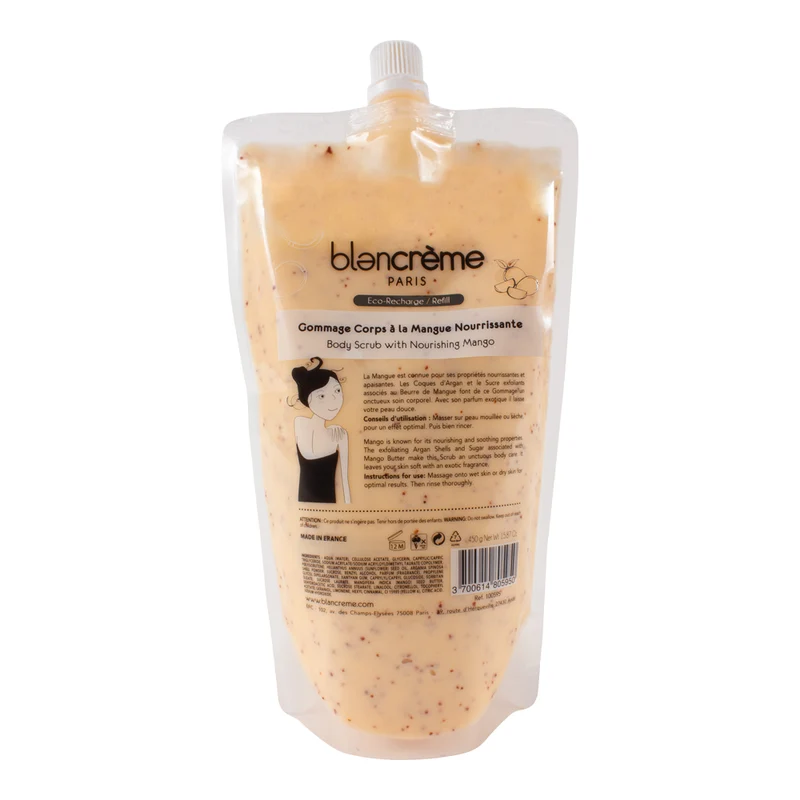 Gommage corps lissant - Mangue & Noix d'argan