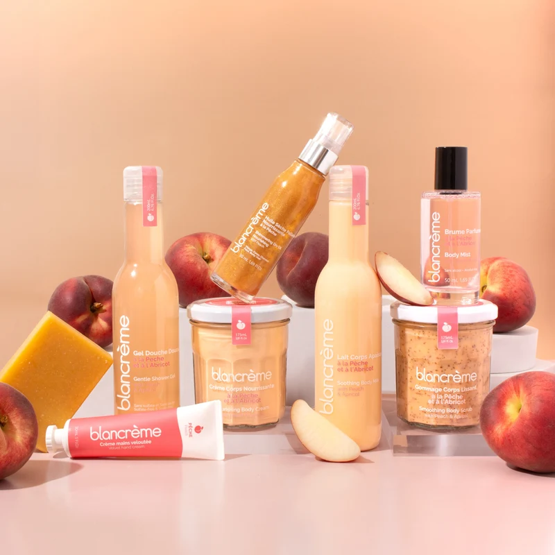 Crème corps nourrissante - Pêche & Abricot