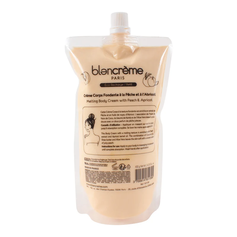 Crème corps nourrissante - Pêche & Abricot