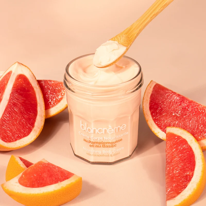 Crème corps nourrissante - Pamplemousse & Basilic