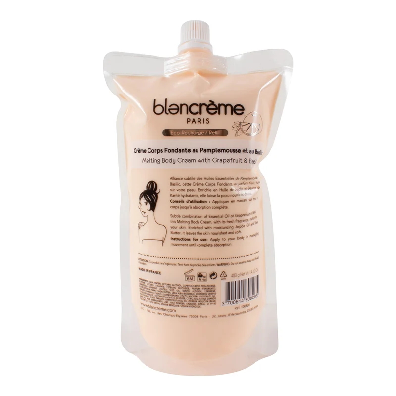 Crème corps nourrissante - Pamplemousse & Basilic